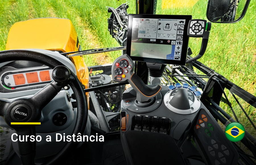Curso on-line sobre Pulverizadores Valtra R530 e R535 - Fundamentos para Operação