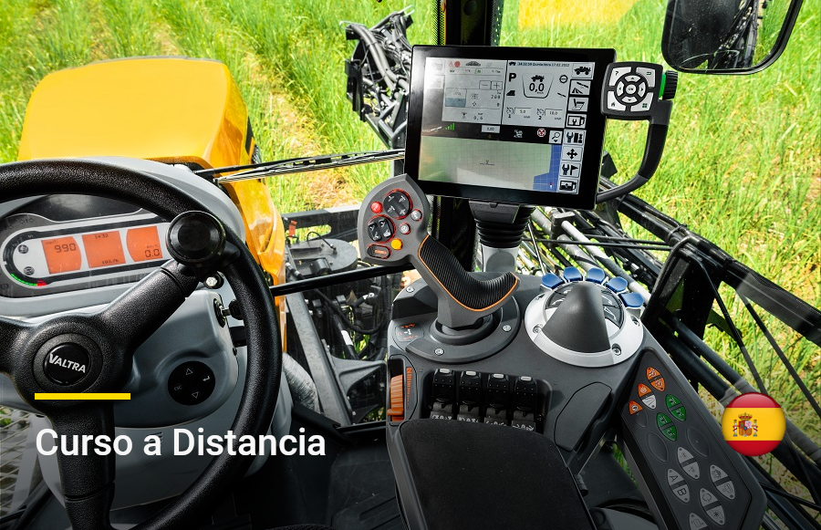 Curso en línea sobre Pulverizadoras Valtra R530 y R535 - Fundamentos para Operación