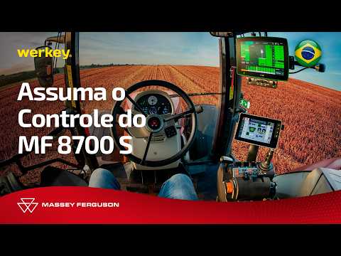 Curso on-line sobre Tratores Massey Ferguson Série MF 8700 S Dyna-VT - Fundamentos para Operação