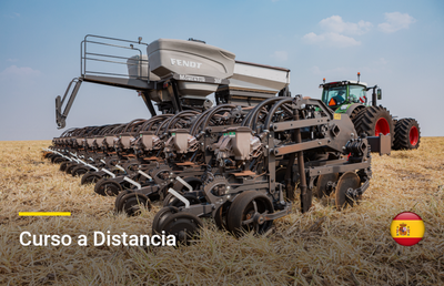 Portada del curso en línea sobre plantabilidad Fendt en español, disponible en Werkey