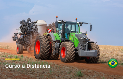 Capa do curso on-line sobre configuração FendtONE em tratores Fendt 700 Vario Gen7, disponível na Werkey