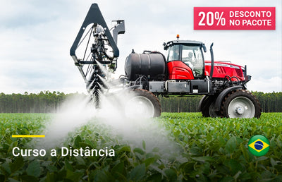 Curso on line sobre Aplicação de Defensivos Boas Práticas para Pulverizadores Massey Ferguson, disponível na Werkey