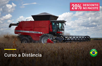 Curso on-line sobre Fundamentos Massey Ferguson para Colheita Mecanizada de Grãos, disponível na Werkey